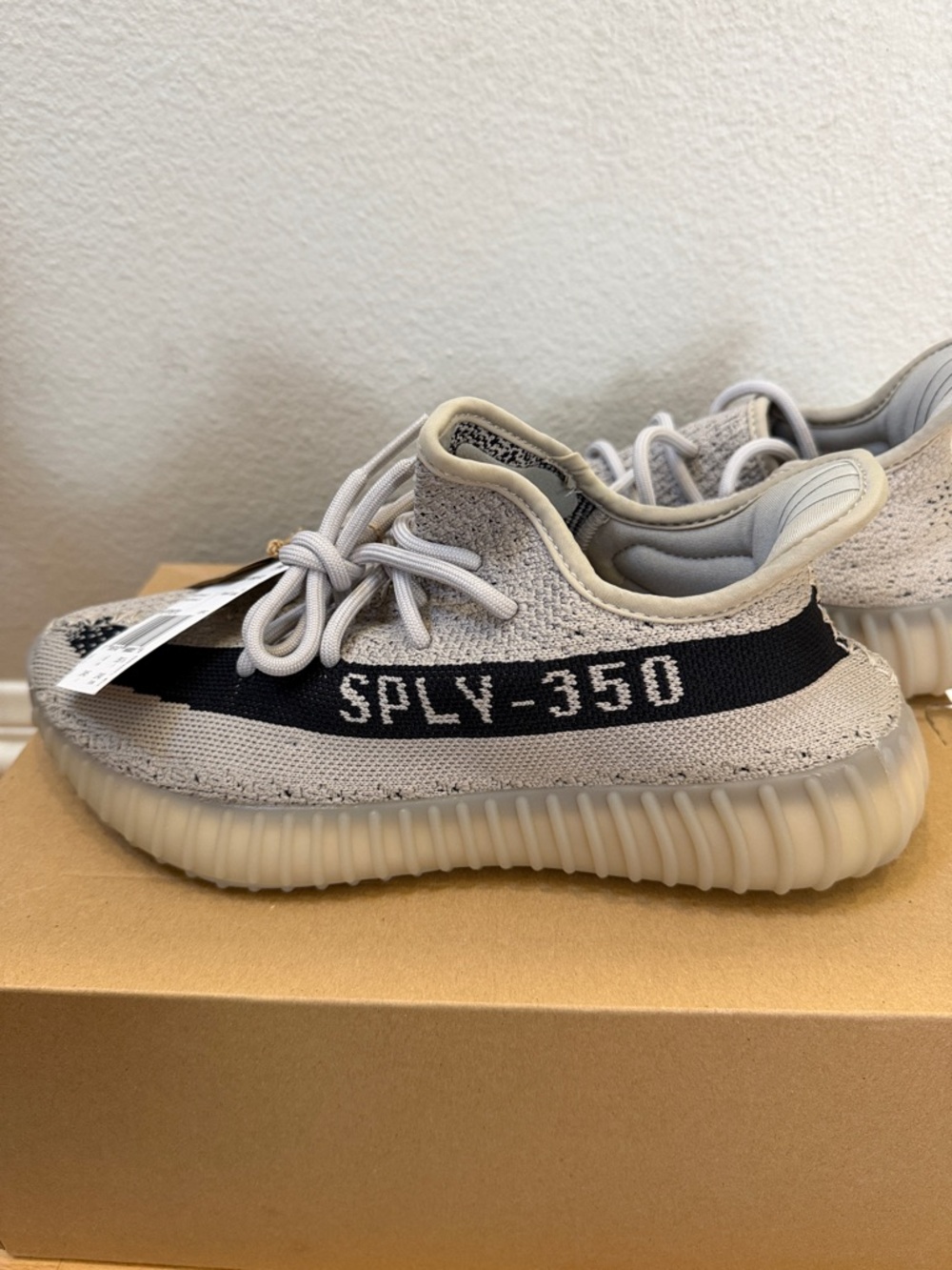 Slate/black/slate "SPLY-350" Knit Sneakers